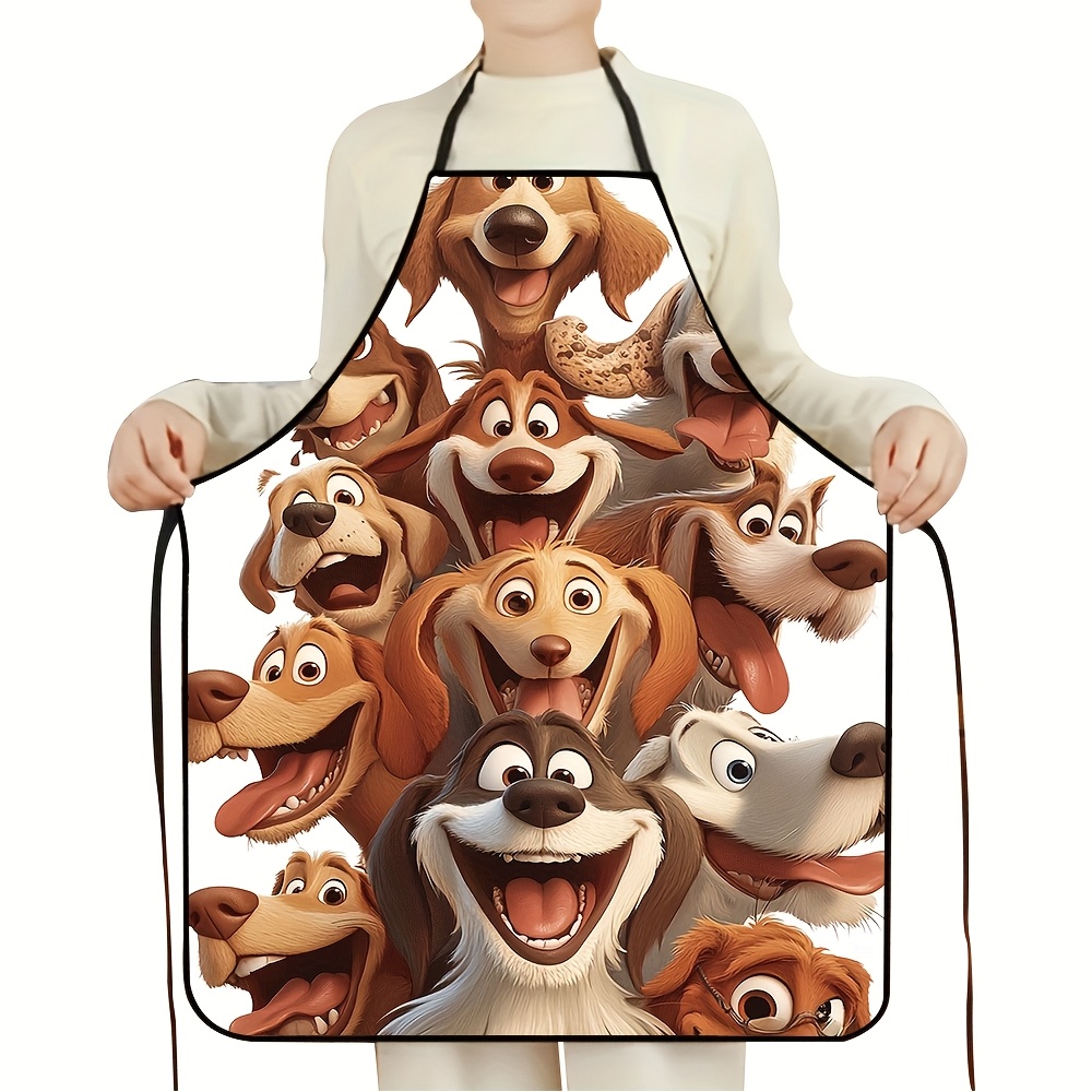 Printed Bibs Pack - Karikatür Köpek Paketi Önlüğü – 8