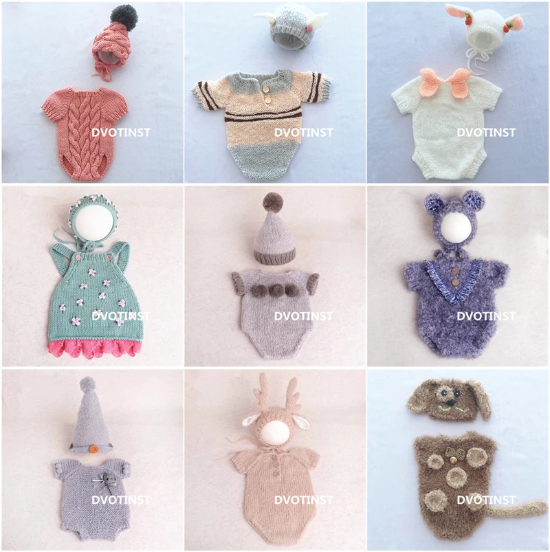 Baby Clothing On Sale - Yenidoğan Bebek Fotoğraf Sahne Tığ Örgü