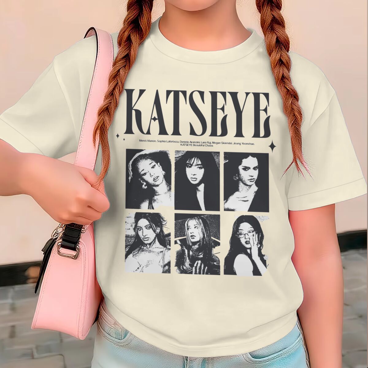Baby Clothing On Sale - KATSEYE Baskı Yaz Üstleri Kızlar Y2K