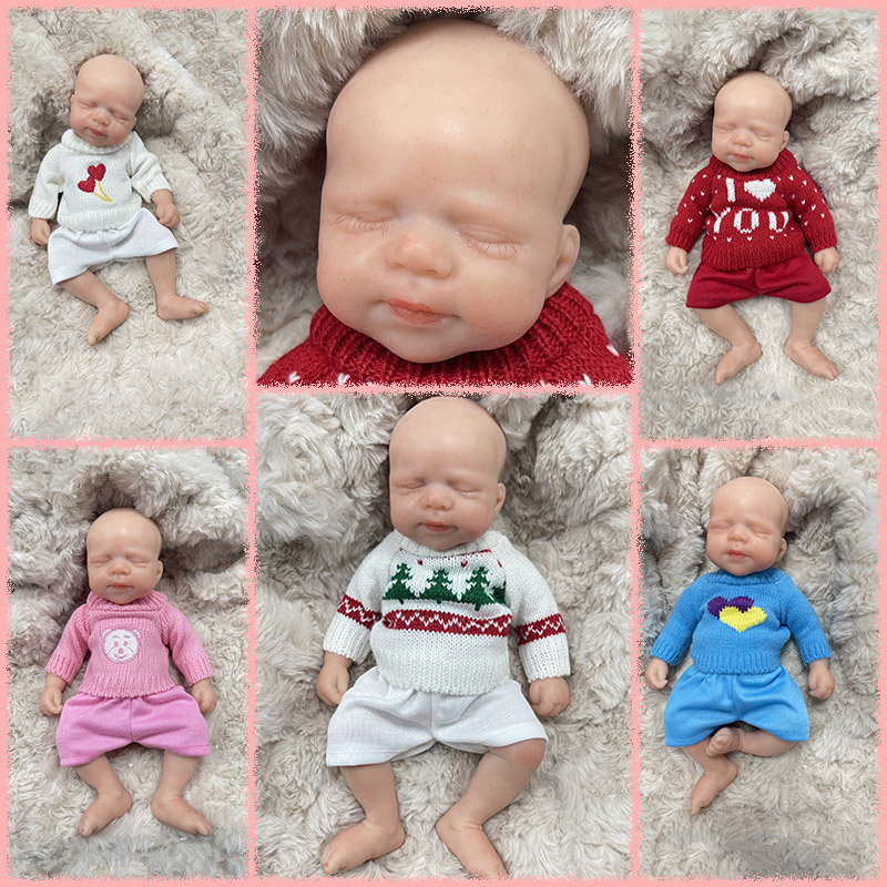 Baby Clothing Model - 10 inç Pascale El Yapımı Saçsız