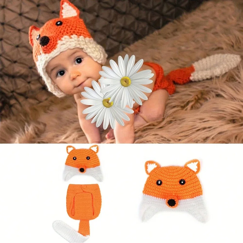Baby Clothing On Sale - Hayvan tarzı yenidoğan bebek tığ örme