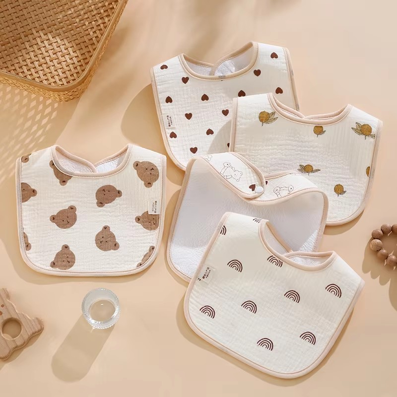 7 adet/paket Karikatür Baskı B - Printed Bibs Pack incelemesi ve fiyatı