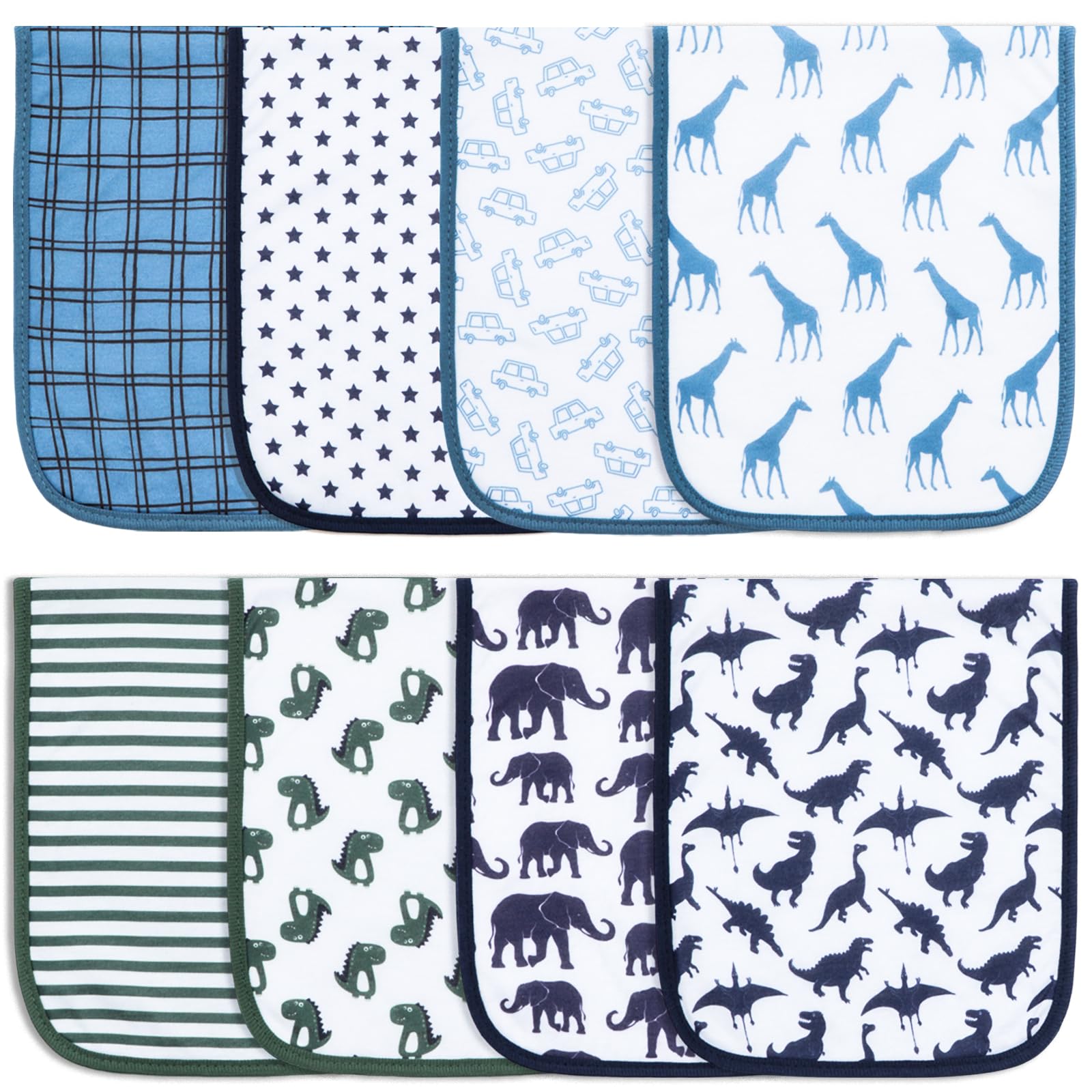 Benoxine 8'li Paket Organik Pa - Printed Bibs Pack incelemesi ve fiyatı
