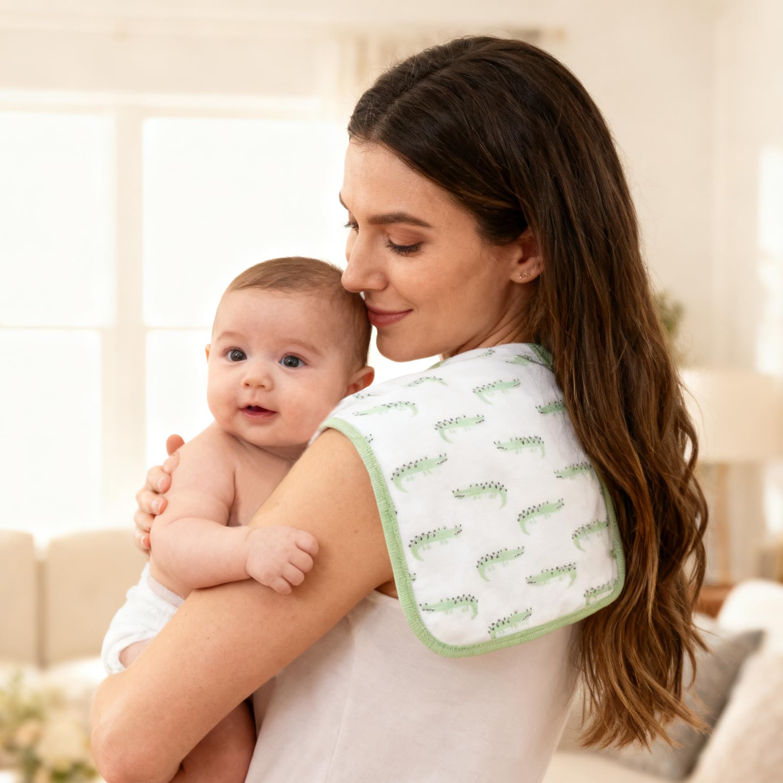 Benoxine 8'li Paket Organik Pa - Printed Bibs Pack incelemesi ve fiyatı