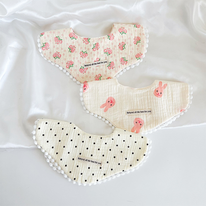 3 adet Paketi Pamuklu Gazlı Be - Printed Bibs Pack incelemesi ve fiyatı